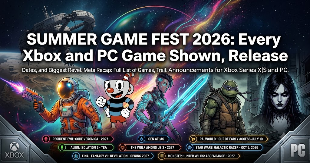 Summer Game Fest 2026: Every Xbox and PC Game Shown, Release Dates, and Biggest Reveals