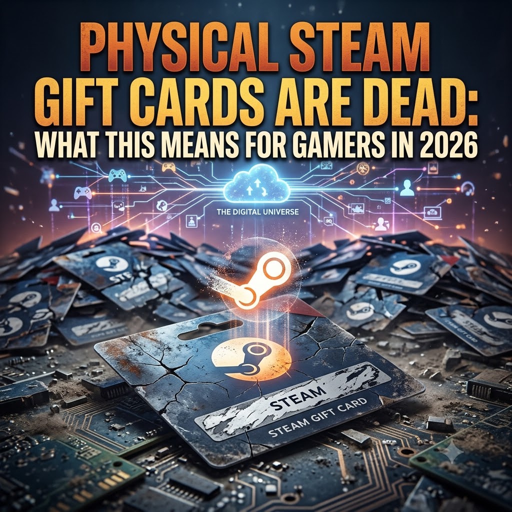 Physical Steam Gift Cards Are Dead: What This Means for Gamers in 2026