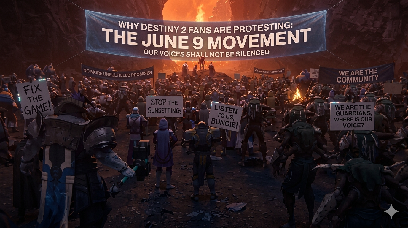 Why Destiny 2 Fans Are Protesting: The June 9 Movement