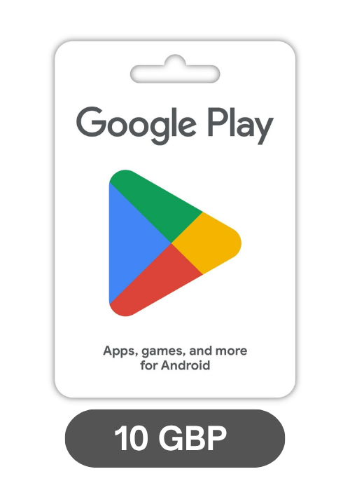 Google Play Gift Card - 10 GBP Redeemable in United Kingdom