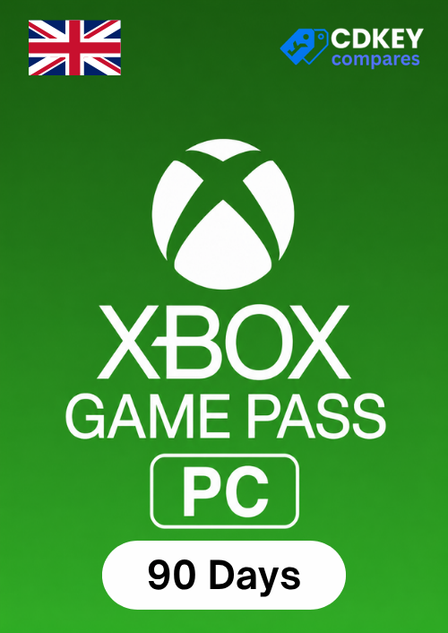 Xbox Game Pass PC Gift Card - 90 Days Trial Redeemable in United Kingdom